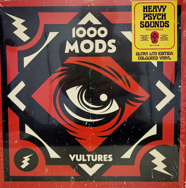 1000MODS - VULTURES (STRIPED BLACK/WHITE/RED VINYL) - LP Vinyl