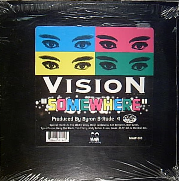 VISION - SOMEWHERE - LP Vinyl