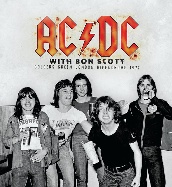 AC/DC - GOLDERS GREEN LONDON HIPPODROME 1977 - LP Vinyl