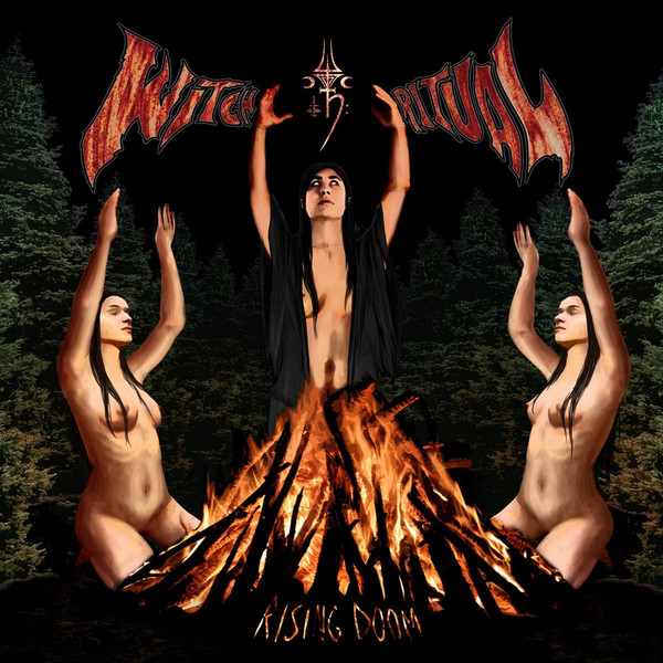 WITCH RITUAL - RISING DOOM (CLEAR BLUE VINYL) - LP Vinyl
