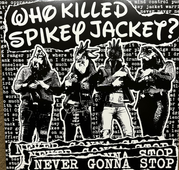 MzYtNDQxNi5qcGVn.jpeg WHO KILLED SPIKEY JACKET? - NEVER GONNA STOP (BLUE VINYL) - 12 Inch vinyl