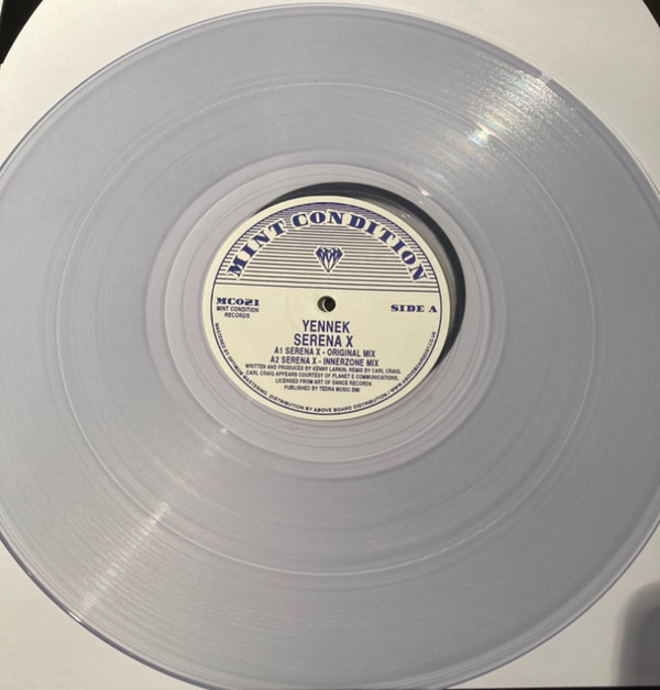 YENNEK (KENNY LARKIN) - SERENA X (CARL CRAIG INNERZONE MIX) (CLEAR VINYL) - LP Vinyl