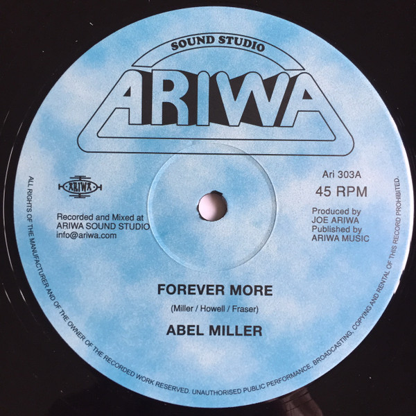 ABEL & JOE ARIWA MILLER - FOREVER MORE/SHARP SHOOTING DUB - LP Vinyl