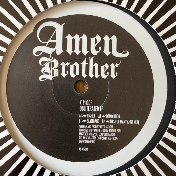 X-PLODE - OBLITERATED EP - LP Vinyl