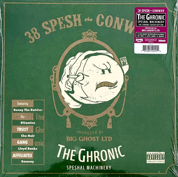 38 SPESH & CONWAY THE MACHINE - GHRONIC: SPESHAL MACHINERY (GREEN VINYL) - LP Vinyl