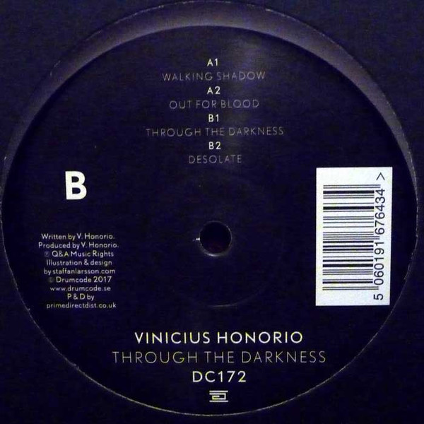 VINICIUS HONORIO - THROUGH THE DARKNESS - 12 Inch vinyl