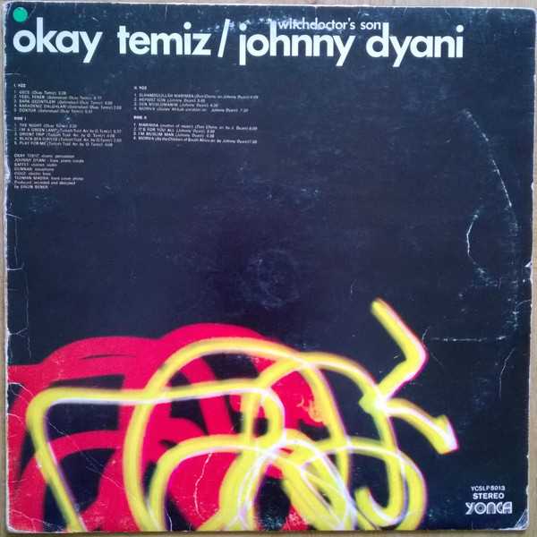 (PRE-ORDER) JOHNNY DYANI - WITCHDOCTOR'S SON - LP Vinyl