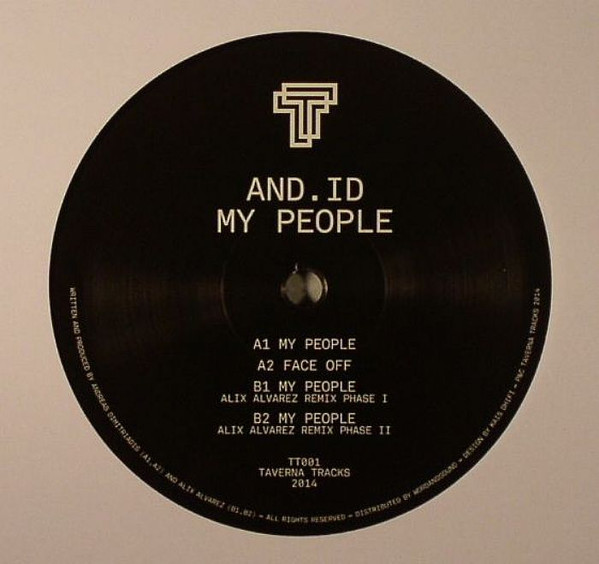 AND.ID - MY PEOPLE - 12 Inch vinyl