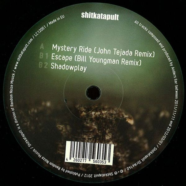 ANDERS ILAR - ELVA REMIXES - 12 Inch vinyl