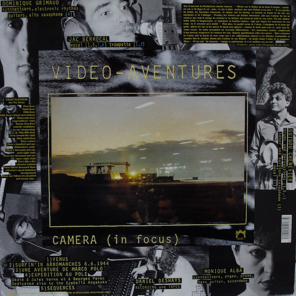 VIDEO-AVENTURES - CAMERA (IN FOCUS) CAMERA (AL RIPARO) - LP Vinyl