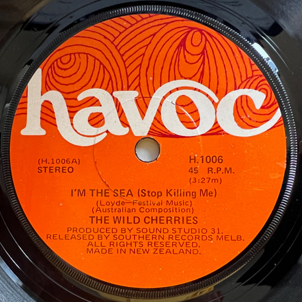 WILD CHERRIES - I'M THE SEA/DAILY PLANET - 7 inch Vinyl