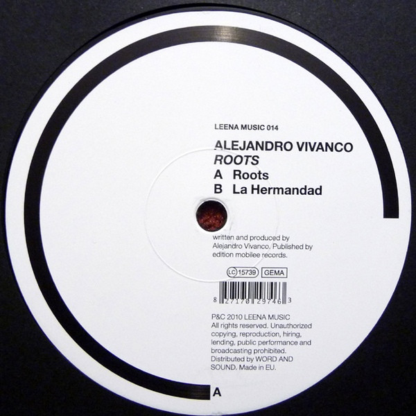 NC5qcGVn-834.jpeg ALEJANDRO VIVANCO - ROOTS - 12 Inch vinyl