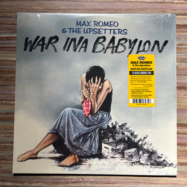 (PRE-ORDER) MAX & THE UPSETTERS ROMEO - WAR INA BABYLON (GOLDEN SUNSHINE VINYL) - LP Vinyl