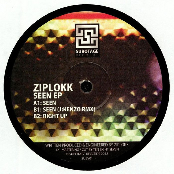 ZIPLOKK - SEEN EP - LP Vinyl
