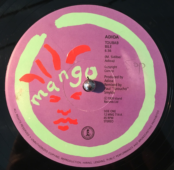 ADIOA - TOUBAB BILE - LP Vinyl