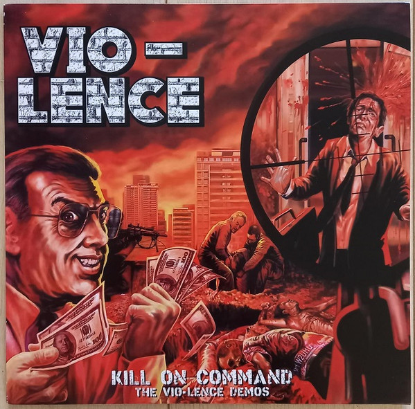 VIO-LENCE - KILL ON COMMAND (WHITE MARBLED VINYL) - LP Vinyl