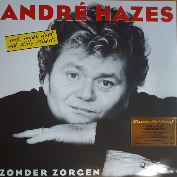 ANDRE HAZES - ZONDER ZORGEN - LP Vinyl