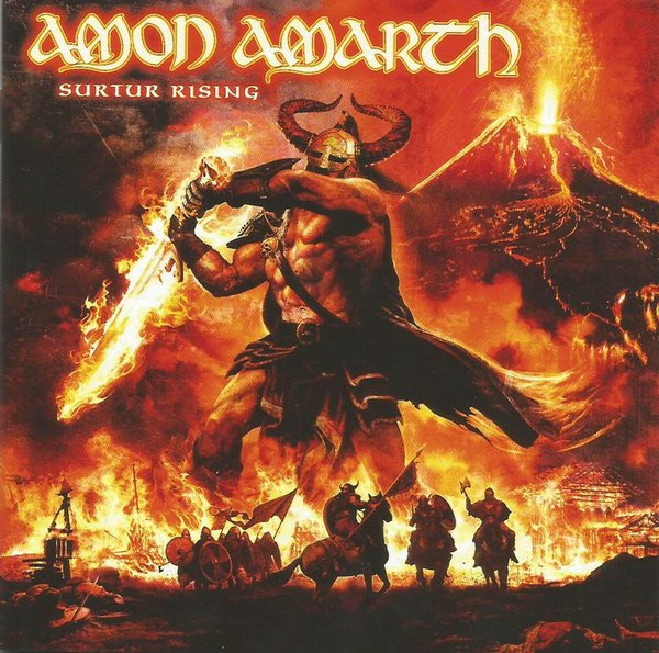 AMON AMARTH - SURTUR RISING (SUN YELLOW MARBLED VINYL) - LP Vinyl