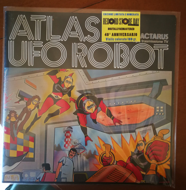 ACTARUS - ATLAS UFO ROBOT (COLORED VINYL) - LP Vinyl