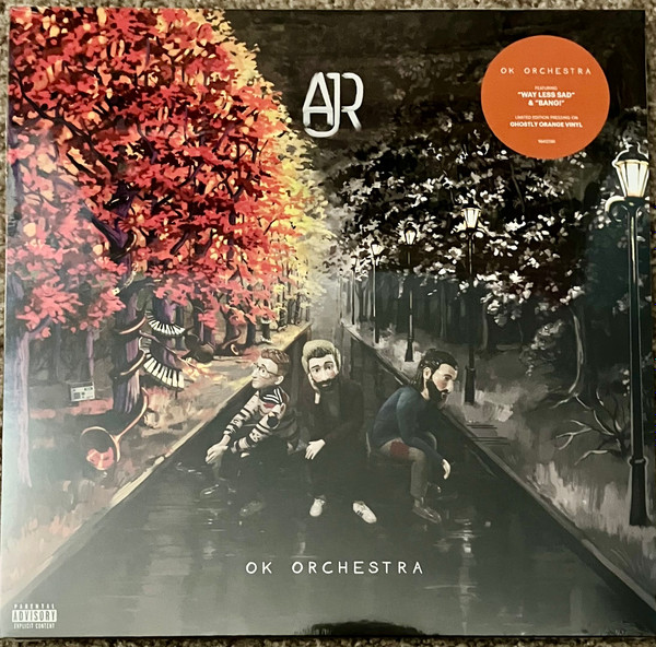 AJR - OK ORCHESTRA (GHOSTLY ORANGE VINYL) - LP Vinyl