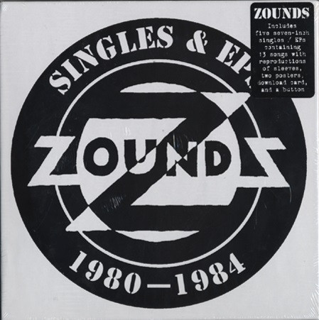ZOUNDS - SINGLES & EPS 1980-1984 - 7 inch Vinyl