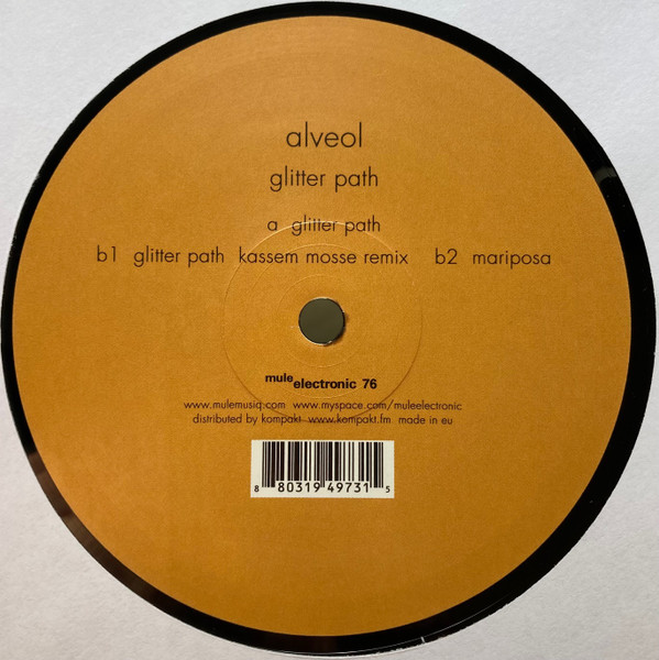 ALVEOL - GLITTER PATH - 12 Inch vinyl