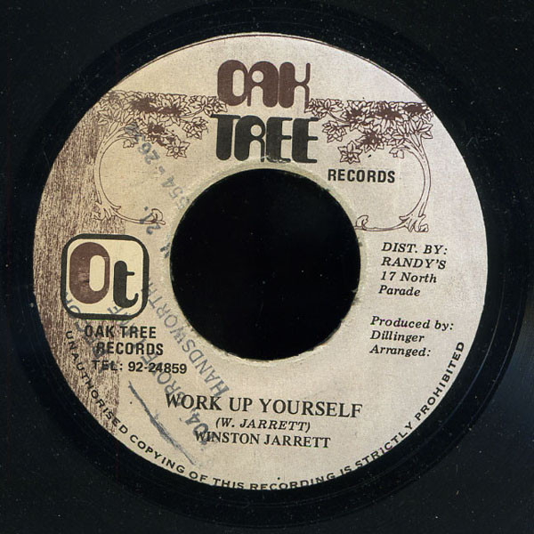 WINSTON JARRETT - WORK UP YOURSELF/REBEL - LP Vinyl