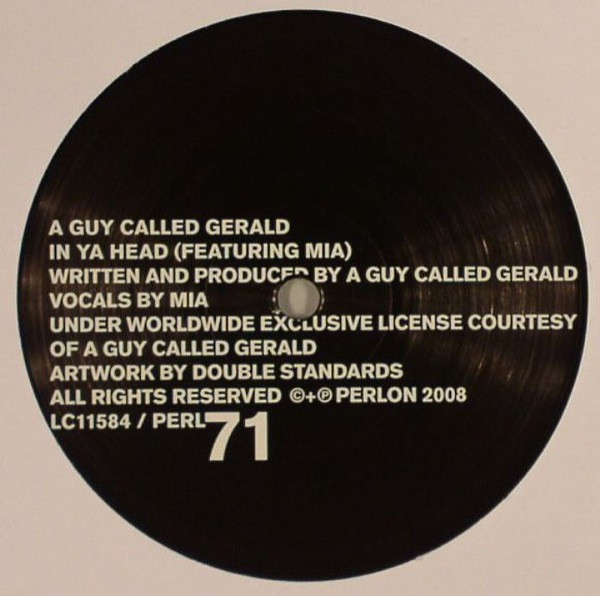 A GUY CALLED GERALD - IN YA HEAD - 12 Inch vinyl