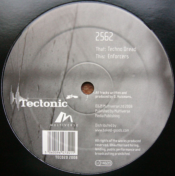 2562 - TECHNO DREAD/ENFORCERS - 12 Inch vinyl