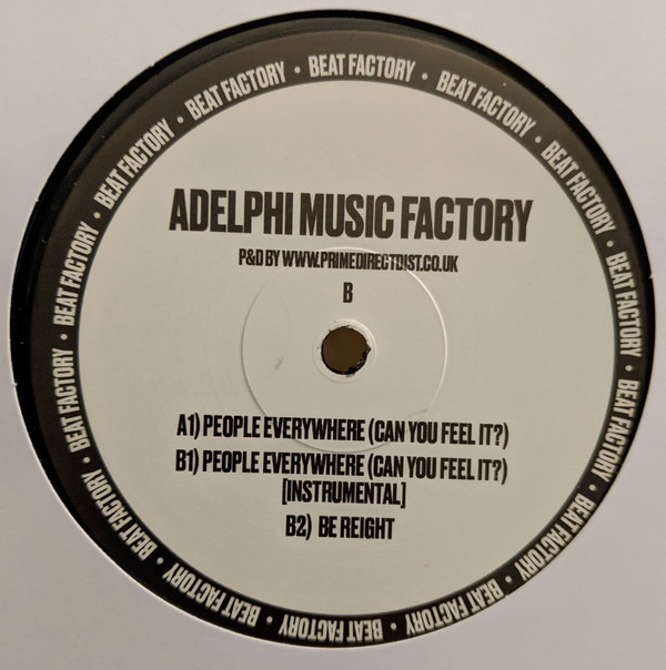 ADELPHI MUSIC FACTORY - PEOPLE EVERYWHERE (CAN YOU FEEL IT?) - LP Vinyl