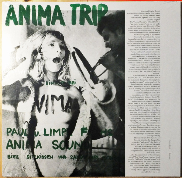 ANIMA SOUND - BAUMMUSIK - LP Vinyl