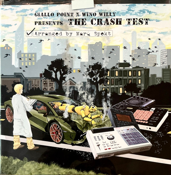 WILLY WINO X GIALLO POINT - CRASH TEST - LP Vinyl