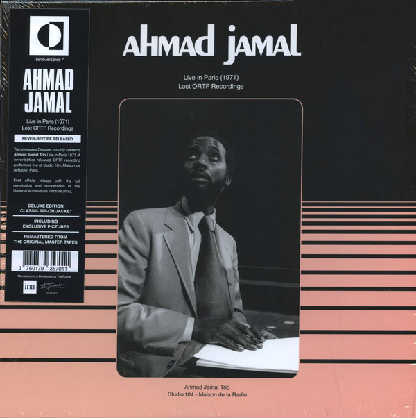NjEtODg5MS5qcGVn.jpeg AHMAD JAMAL - LIVE IN PARIS 1971 LOST ORTF RECORDINGS - LP Vinyl