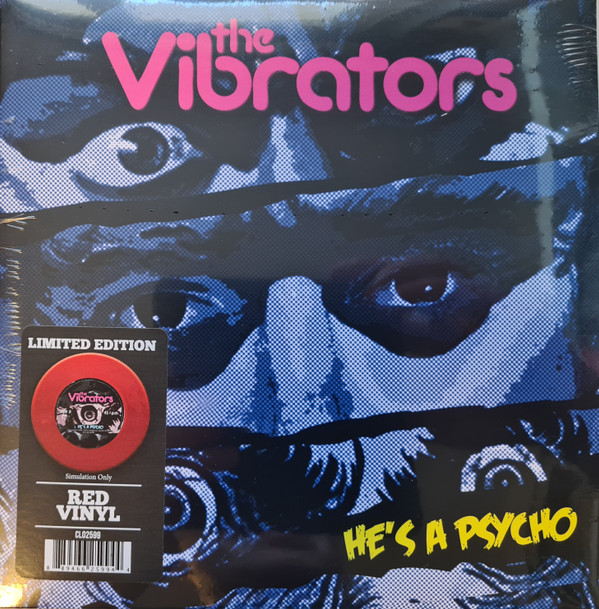 VIBRATORS - HE'S A PSYCHO - 7 inch Vinyl