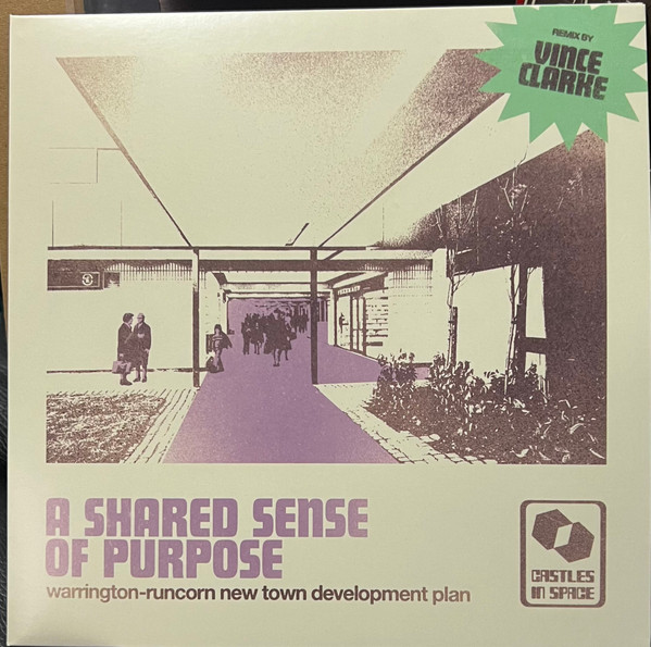 WARRINGTON-RUNCORN - SHARED SENSE OF PURPOSE (PINK/PURPLE SWIRL) - LP Vinyl