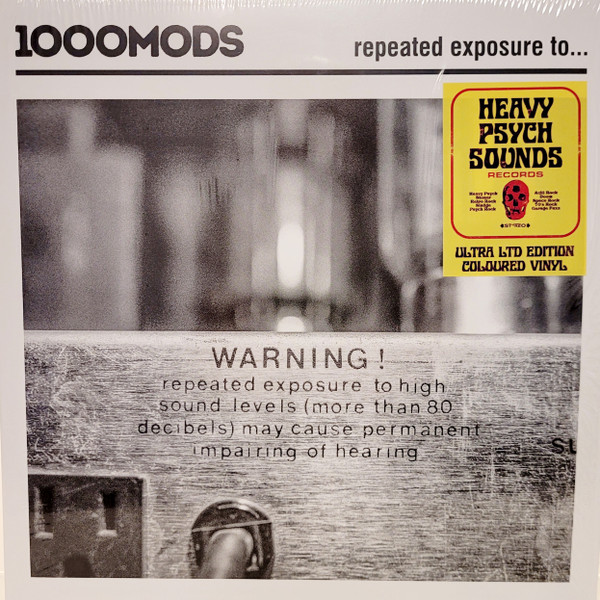 1000MODS - REPEATED EXPOSURE TO... (SPLATTER RED/BLUE VINYL) - LP Vinyl