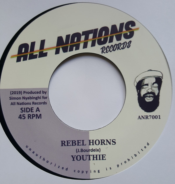 YOUTHIE - REBEL HORNS/REBEL DUB - 7 inch Vinyl