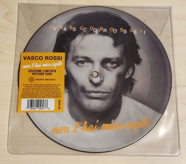 VASCO ROSSI - NON L'HAI MICA CAPITO/ASILO REPUBLIC - 7 inch Vinyl