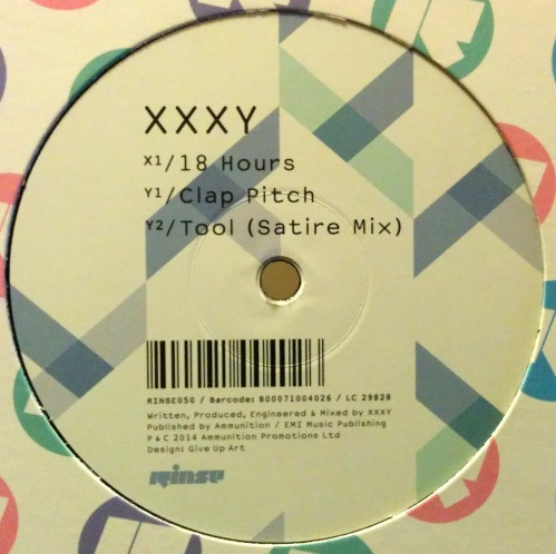 XXXY - 18 HOURS - 12 Inch vinyl