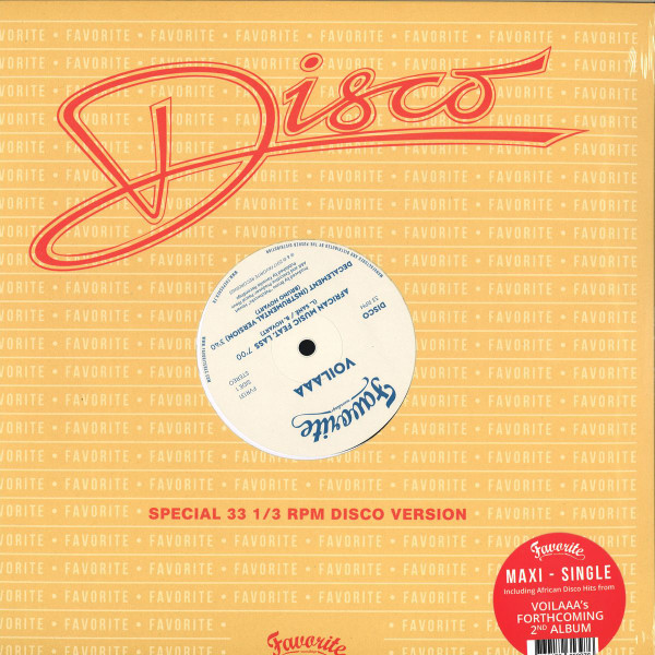 VOILAAA - AFRICAN MUSIC - 12 Inch vinyl