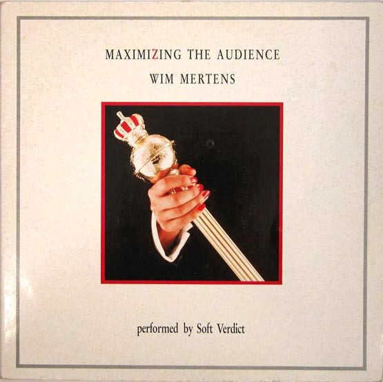 WIM MERTENS - MAXIMIZING THE AUDIENCE (2LP) - LP Vinyl