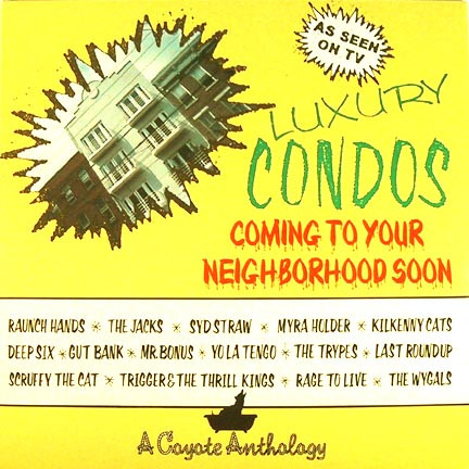 YO LA TENGO & VARIOUS - LUXURY CONDOS COMING TO YOUR NEIGHBORHOOD SOON - LP Vinyl