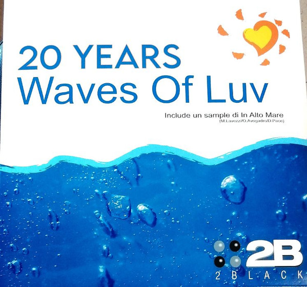 2BLACK - WAVES OF LUV - 20 YEARS - LP Vinyl