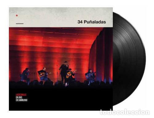 34 PUNALADAS - EN VIVO EN HAMBURGO - LP Vinyl