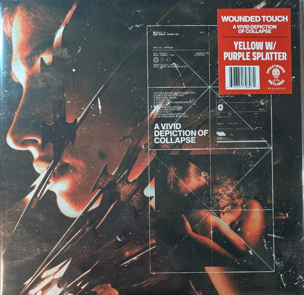 WOUNDED TOUCH - VIVID DEPICTION OF COLLAPSE (SPLATTER GREEN, RED BLACK VINYL) - LP Vinyl