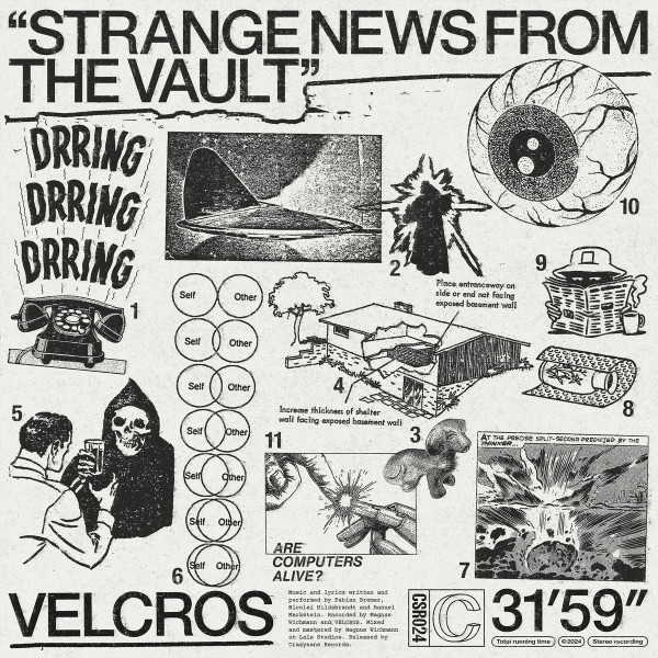 VELCROS - STRANGE NEWS FROM THE VAULT - LP Vinyl
