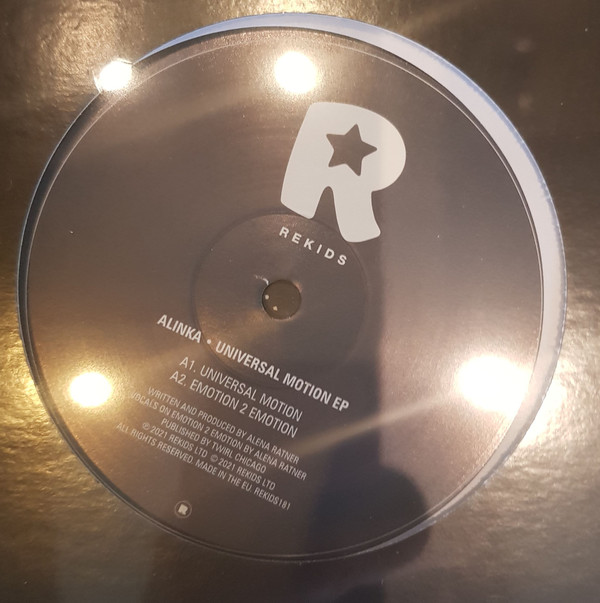 ALINKA - UNIVERSAL MOTION EP - LP Vinyl