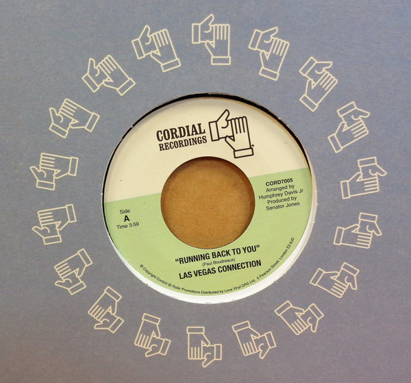 VEGAS CONNECTION - RUNNING BACK TO YOU/GIVE ME YOUR LOVE - 7 inch Vinyl