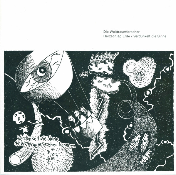 WELTTRAUMFORSCHER - HERZSCHLAG ERDE/VERDUNKELT DIE SINNE - LP Vinyl