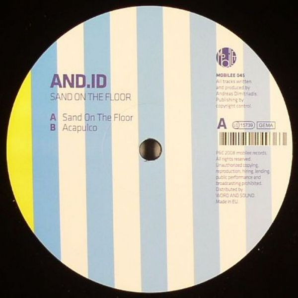 AND.ID - SAND ON THE FLOOR - 12 Inch vinyl